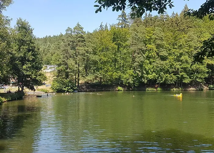 Direkt Am Mobilheim Am Schoensee キャンプ場 *